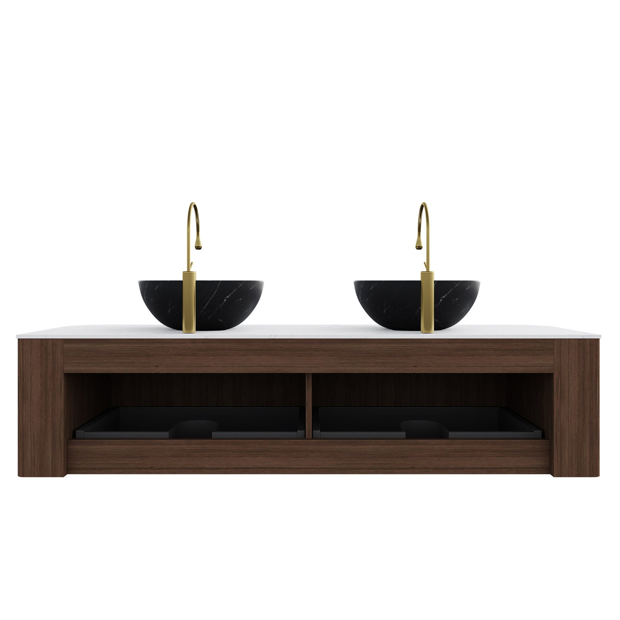 Dina 60" Bathroom Vanity & Sinks