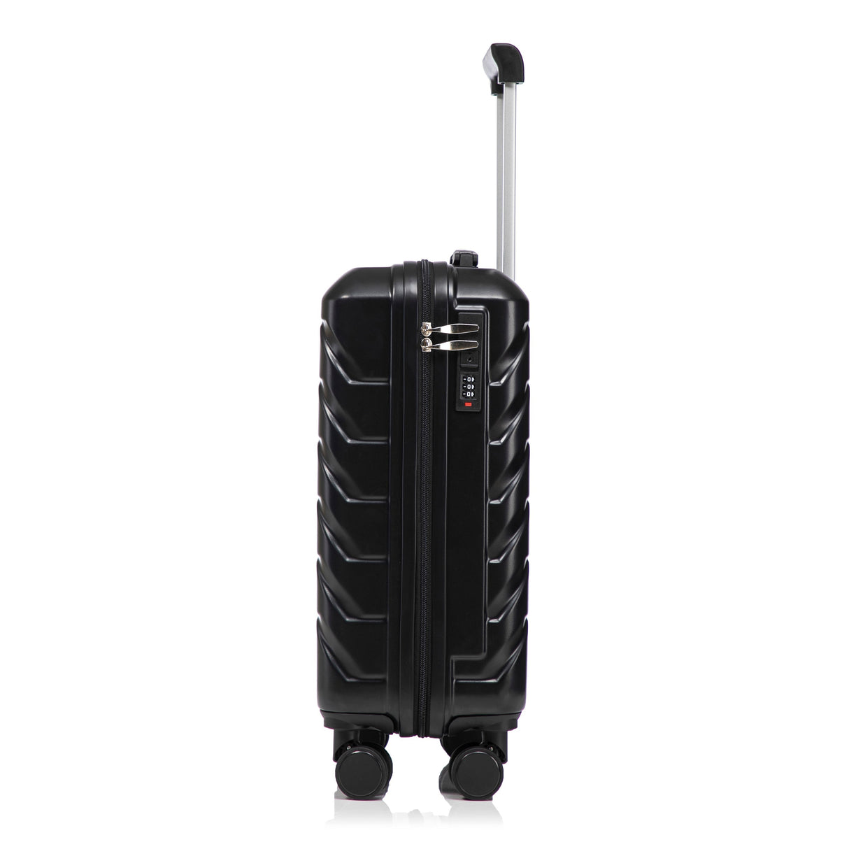 14'/20' 2-Piece ABS Spinner Wheel Luggage Set with Combination Lock