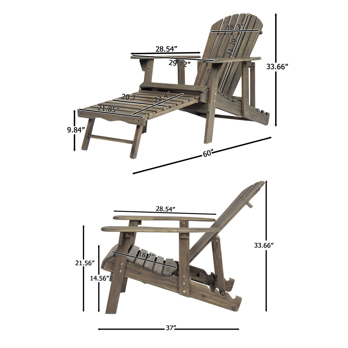 Malibu Adirondack Chair