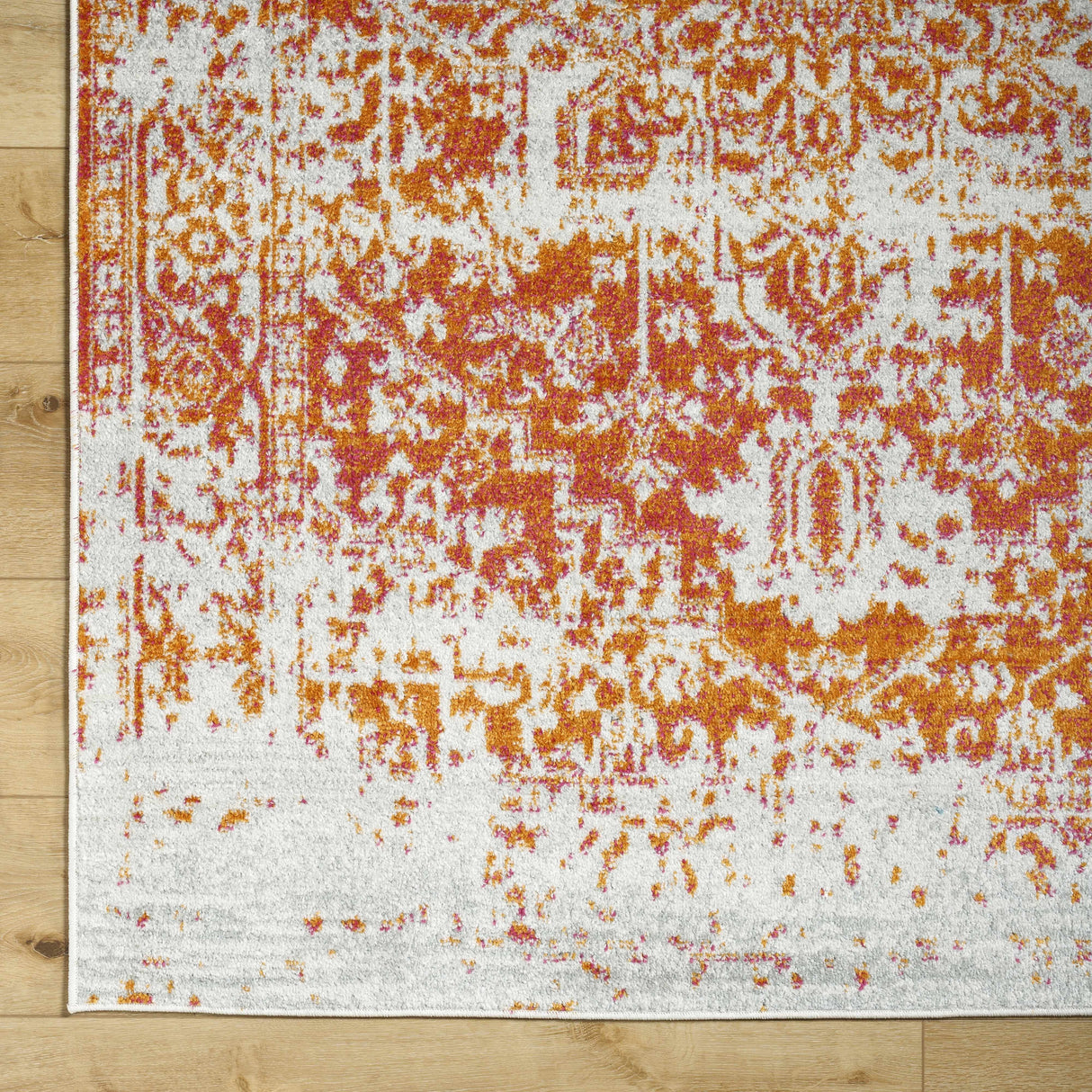 Fairmount Orange Area Rug