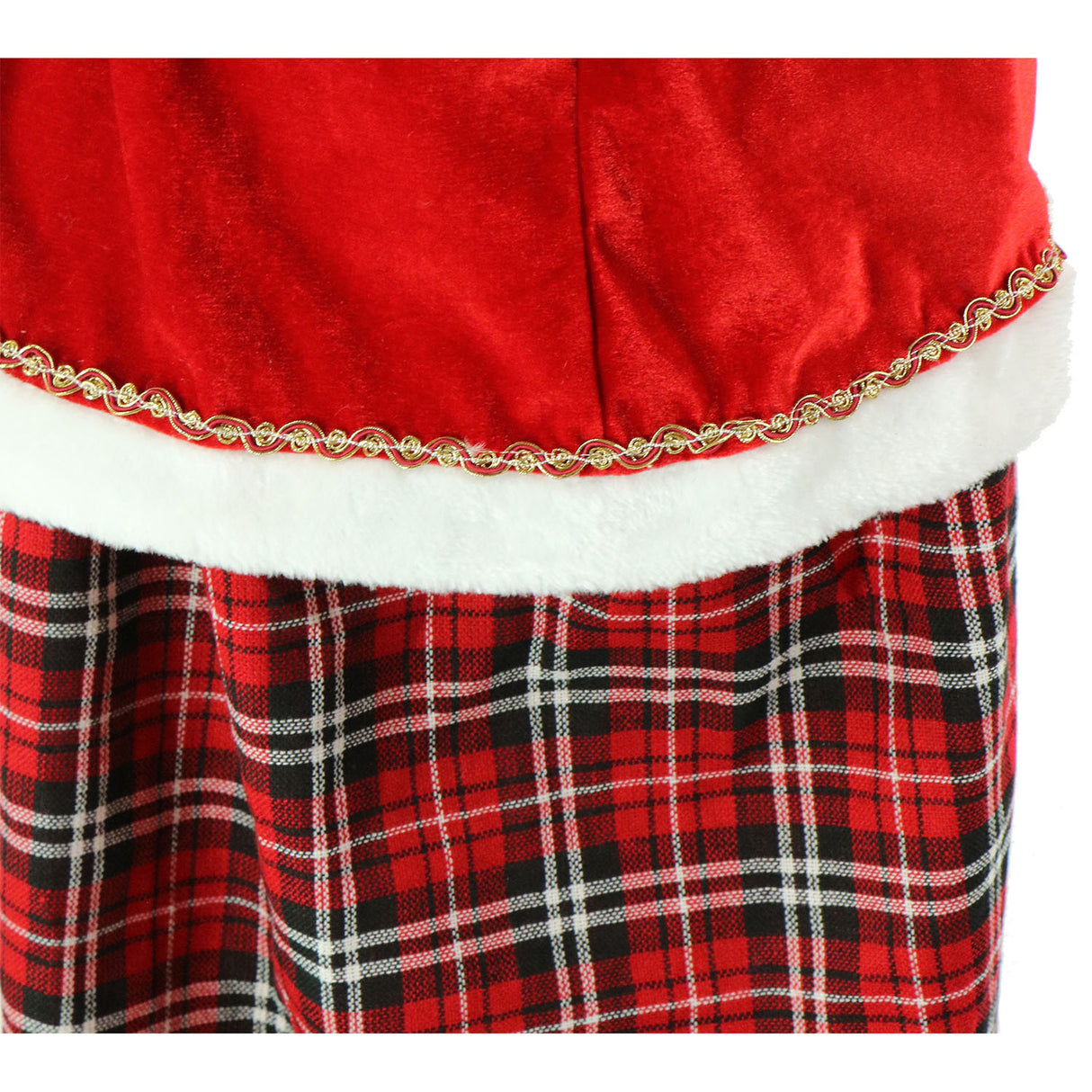 58-in. Dancing Mrs. Claus Animatronic with Basket