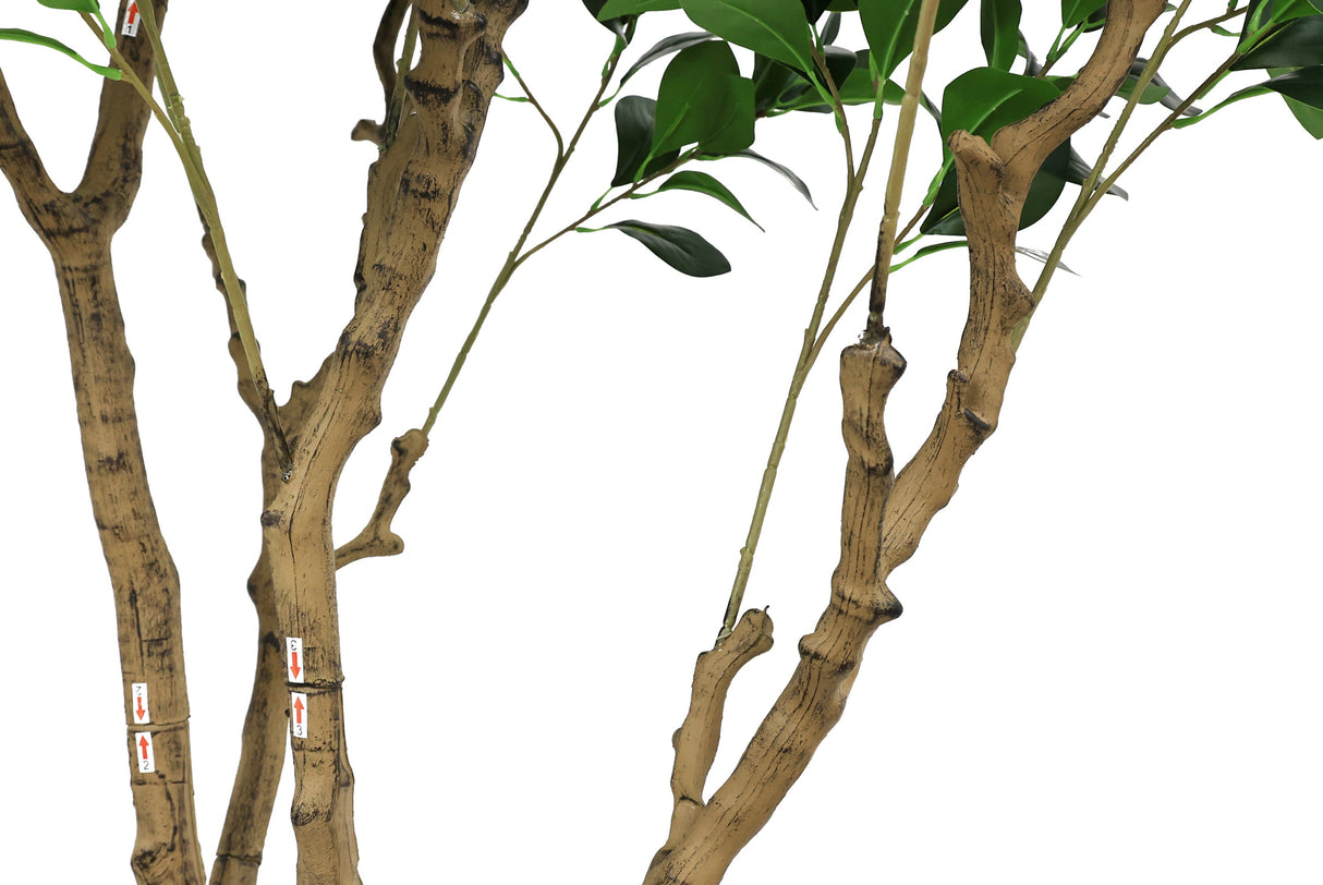 7.2FT Tall Artificial Silk Tree Large Faux Greenery Plant