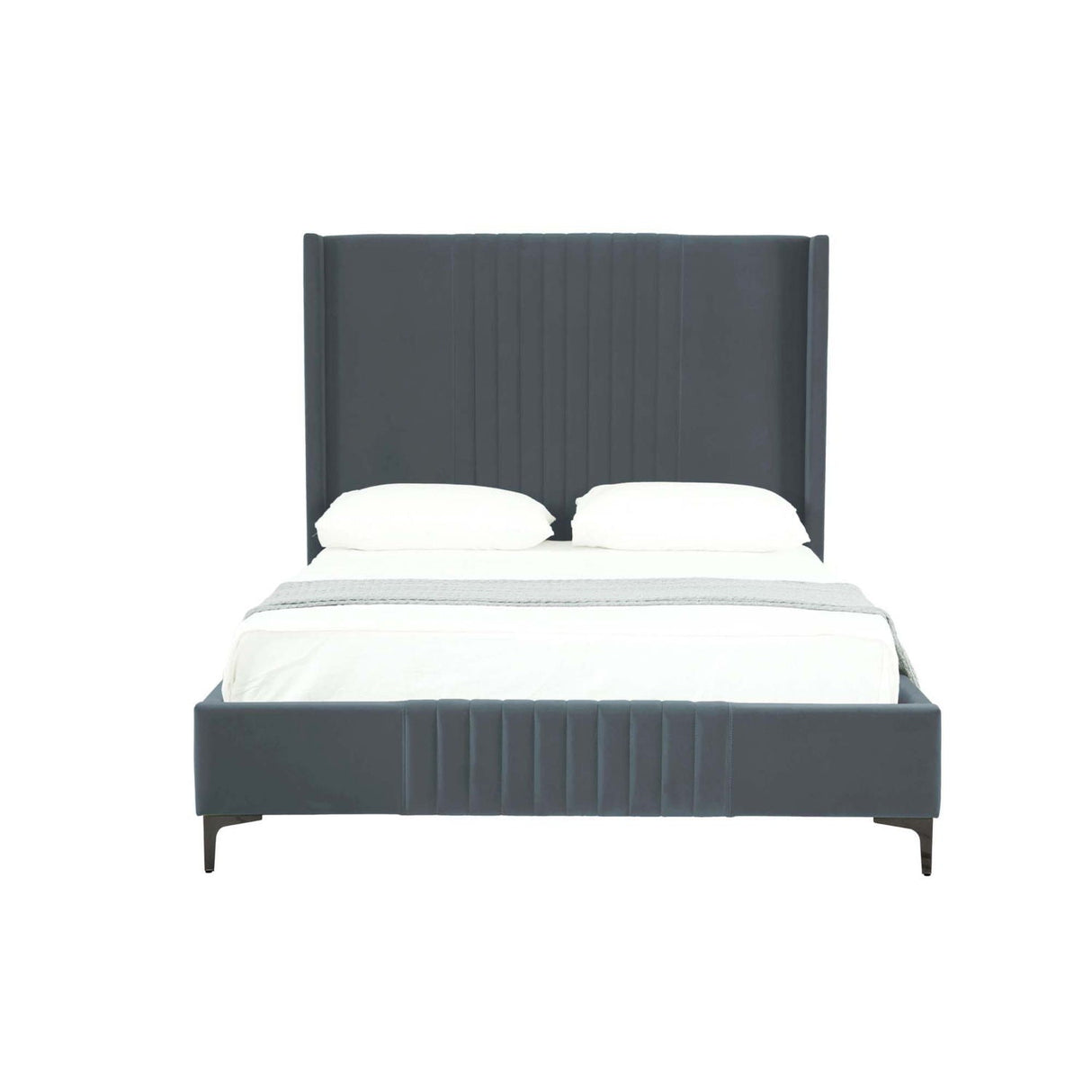 Promenade - Bed With Upholstered Headboard And Slats