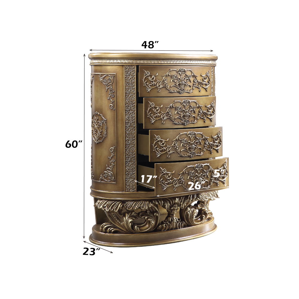 Constantine - Chest - Brown & Gold