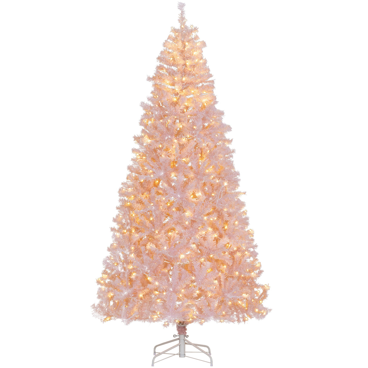 HOMCOM 7.5' Tall Prelit Christmas Tree