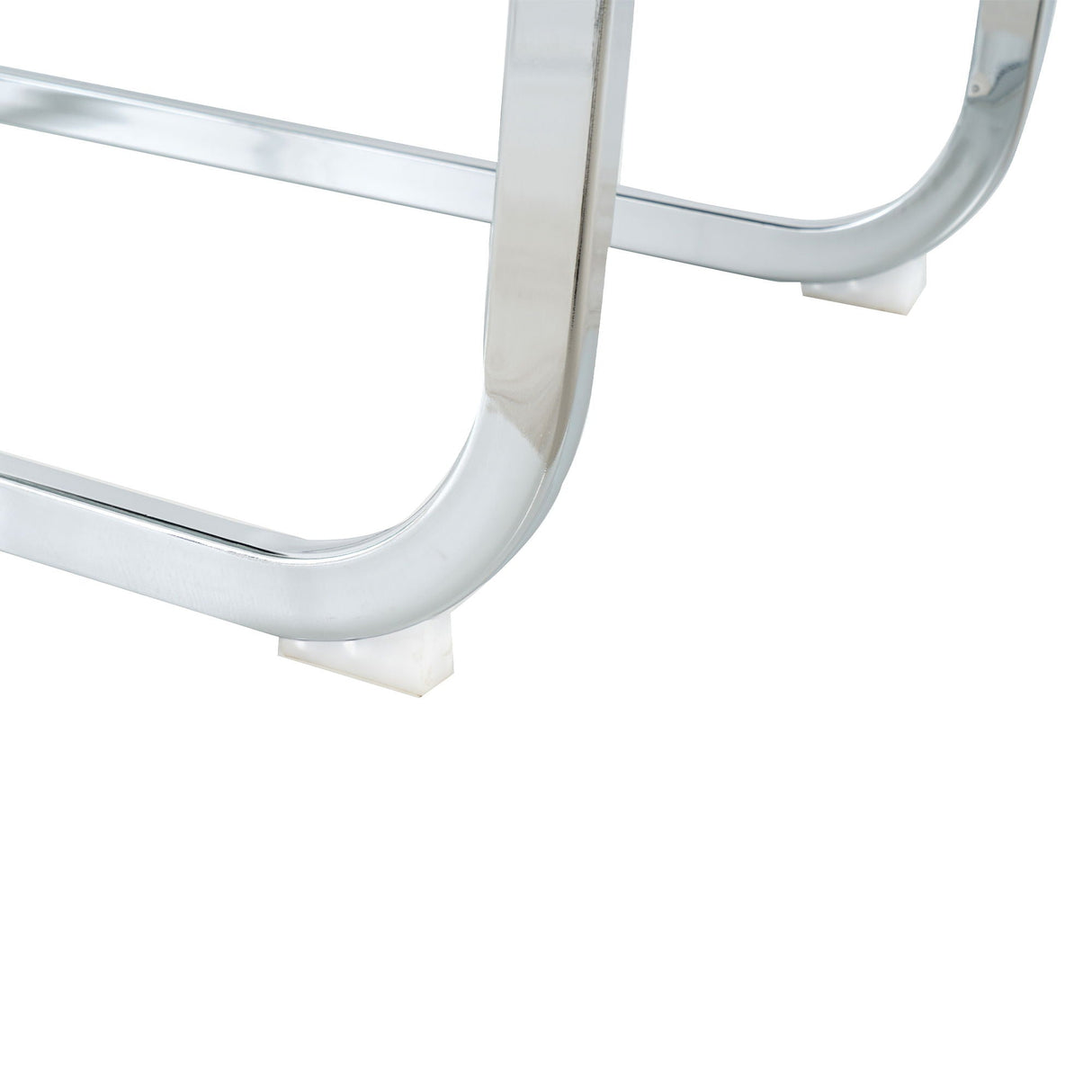 Modern Dining Chairs With Padded Seat And Metal Legs
