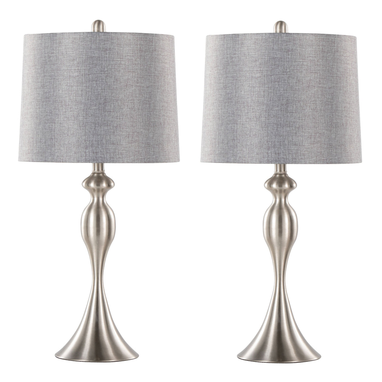 Ashland Hourglass Table Lamps - 27" Set of 2