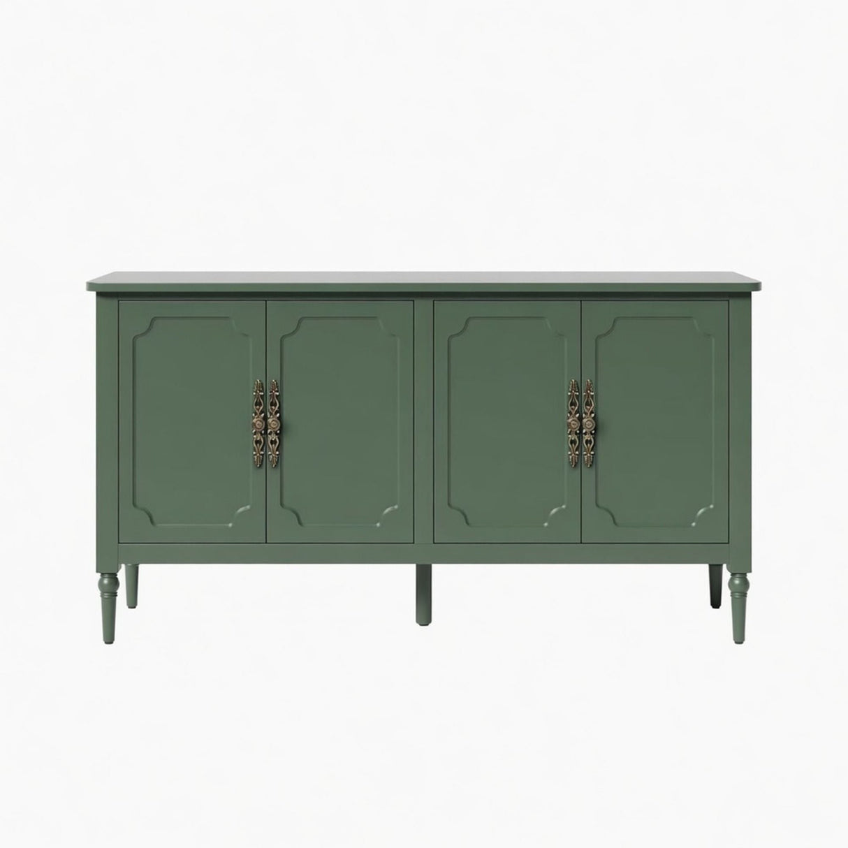 Vintage Buffet Cabinet With Adjustable Shelves
