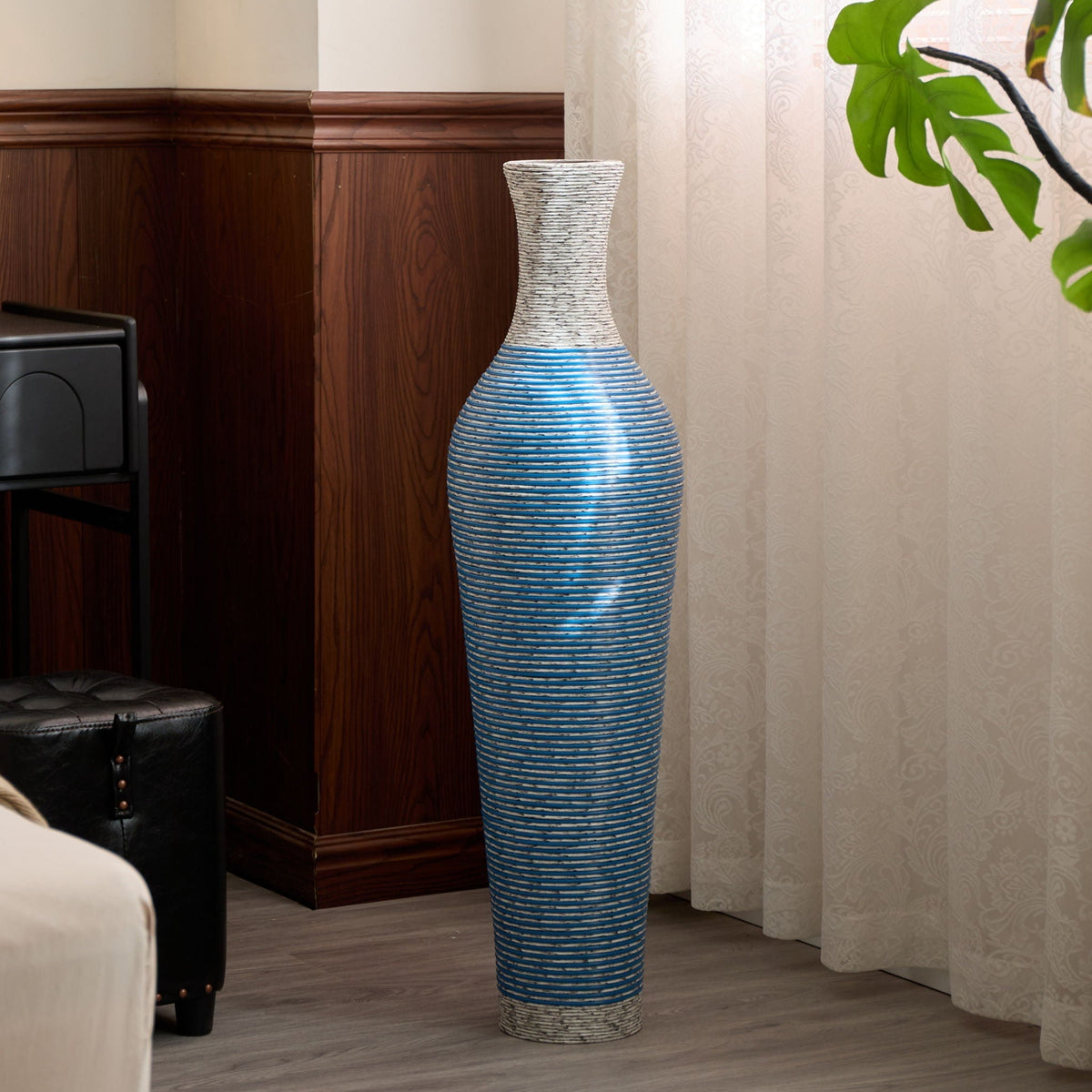 Classic And Neat Floor Vase, High Independent Flower Stand (Set of 3)