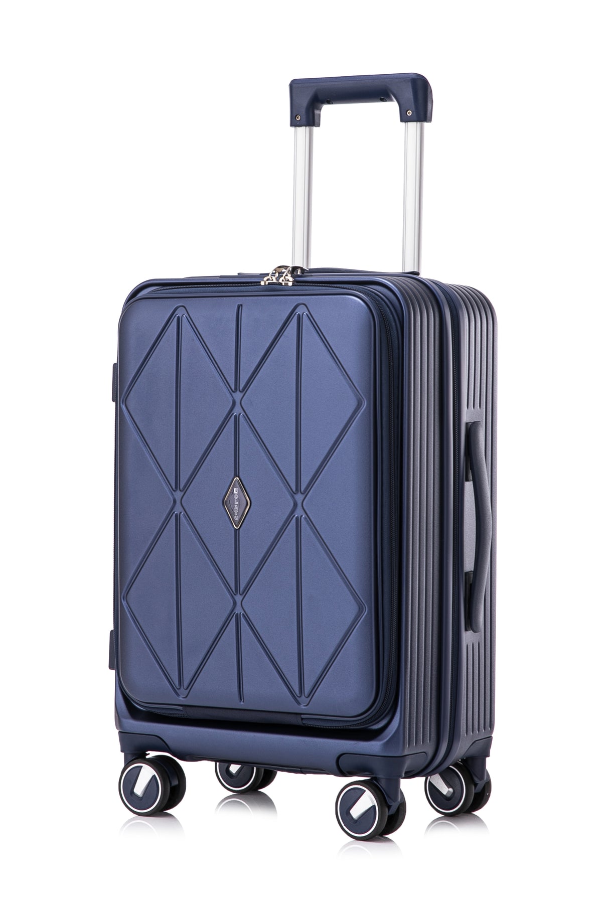 3 Piece, Expandable Carry On Luggage with TSA Lock -Hard Shell and Lightweight Suitcase with Front Pocket and Spinner Wheels