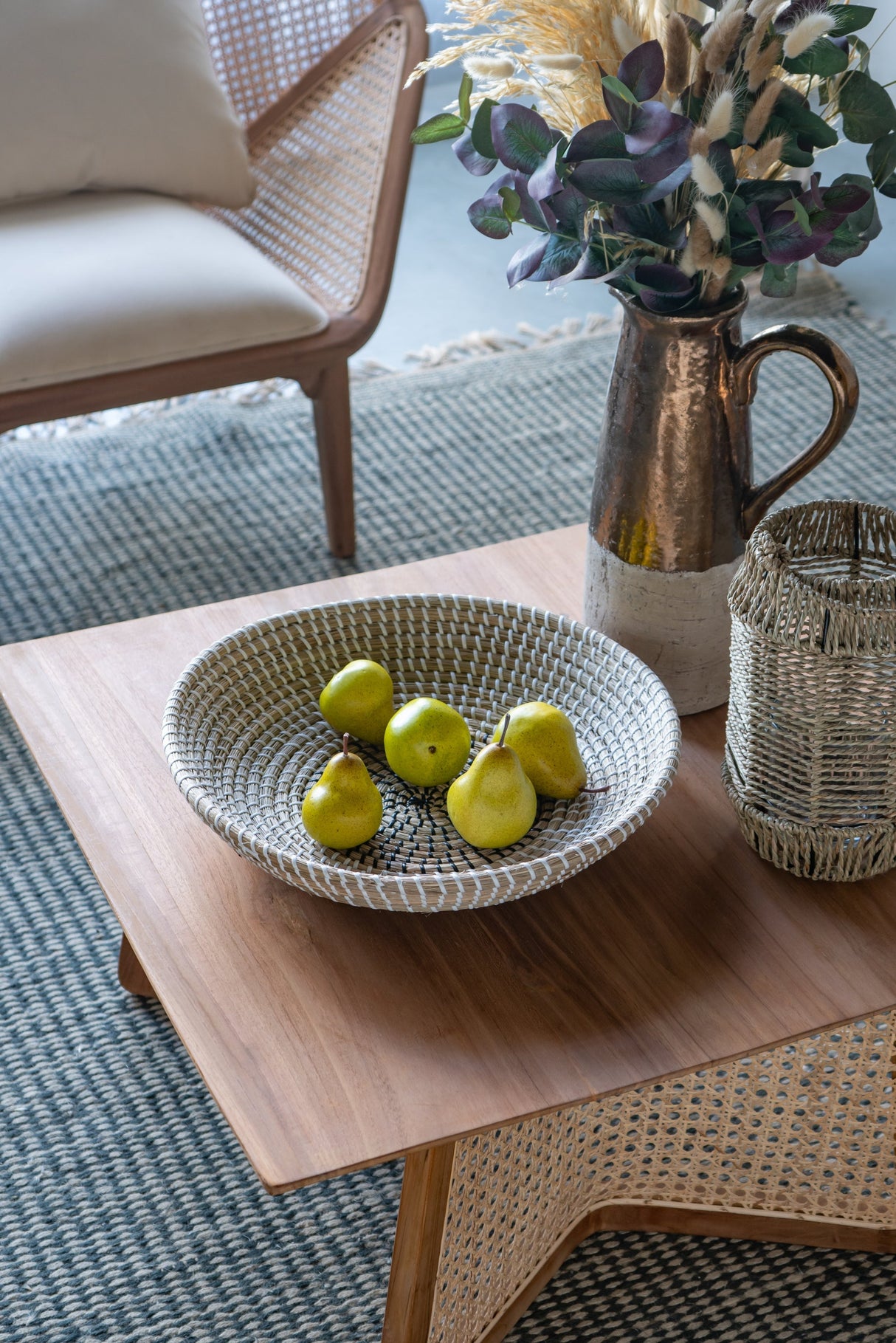 S/2 Kira Woven Seagrass Bowls