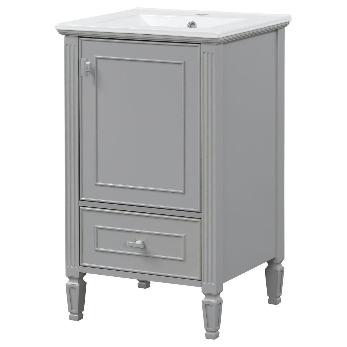 Retro Bathroom Vanity With Sink