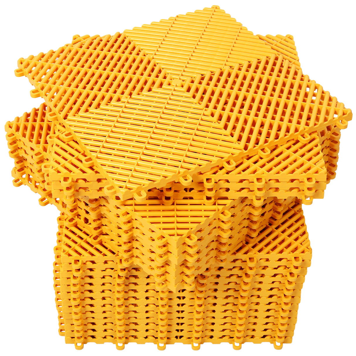 25pcs Plastic Garage Floor Mats