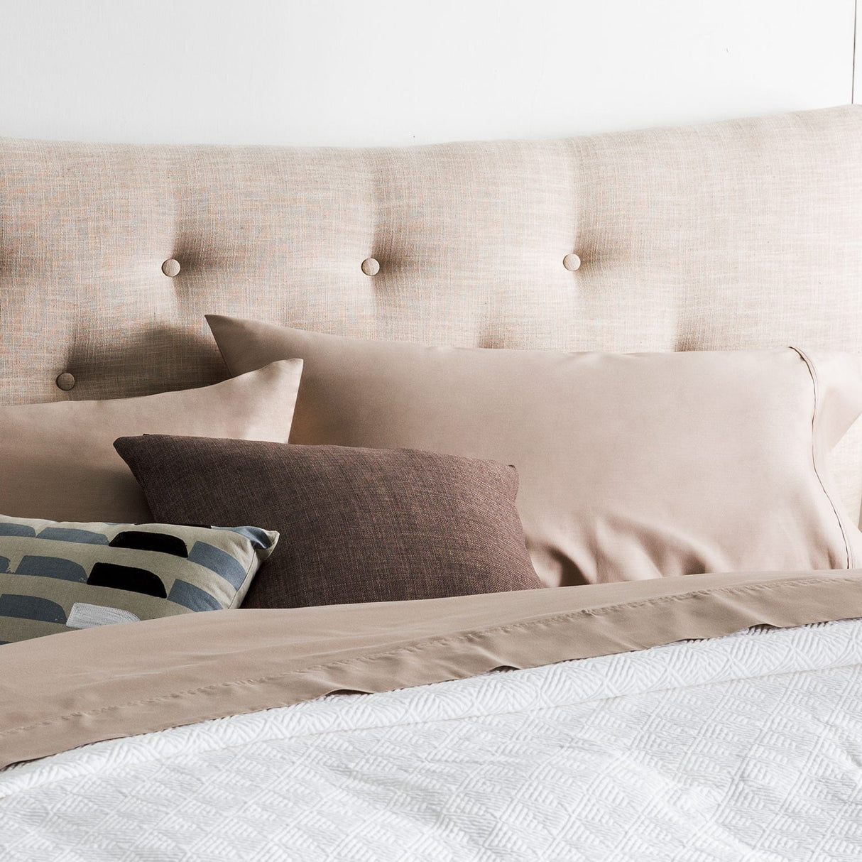 Brookside Tencel Sheet Set - Split King - Sandstone