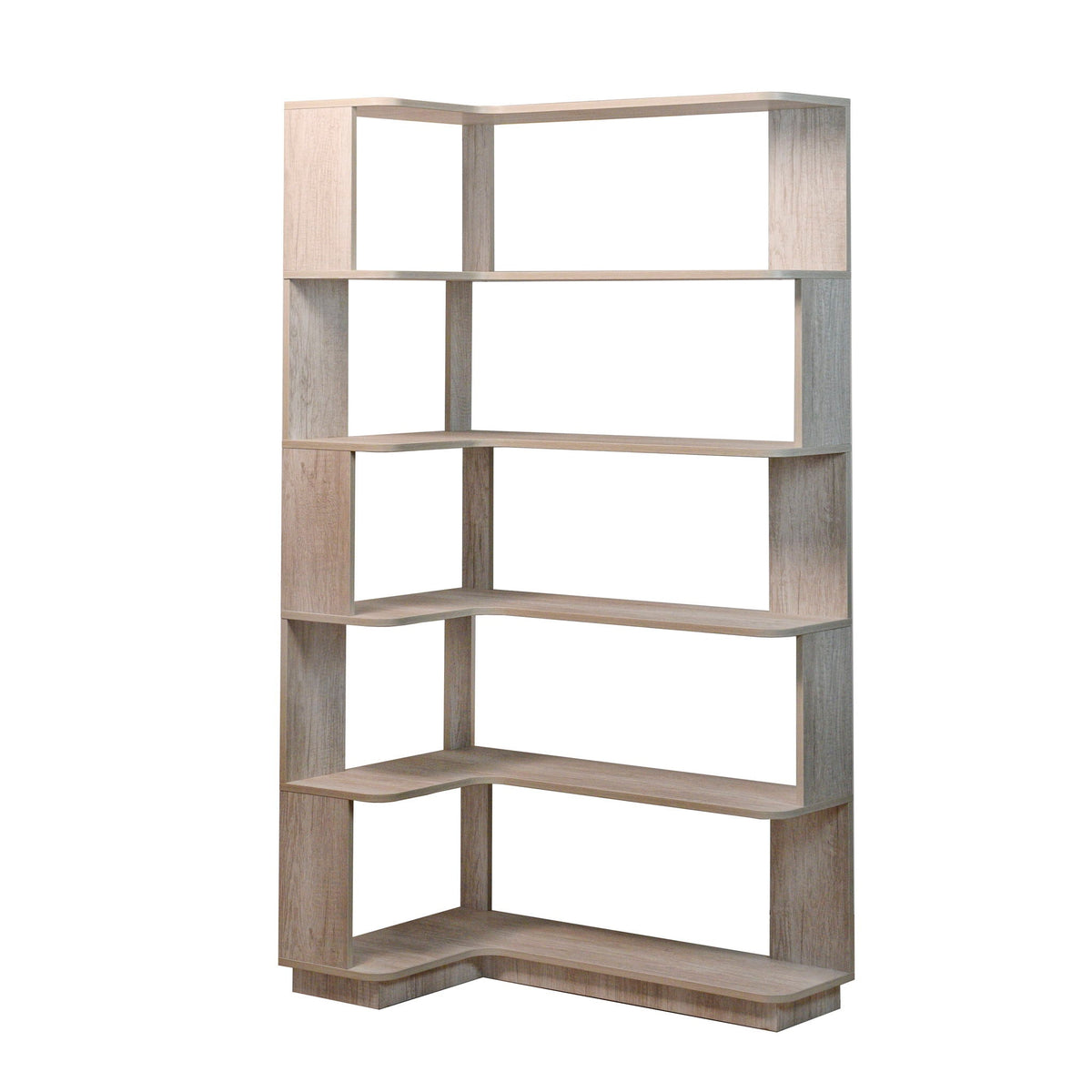 L-Shaped Corner Bookshelf