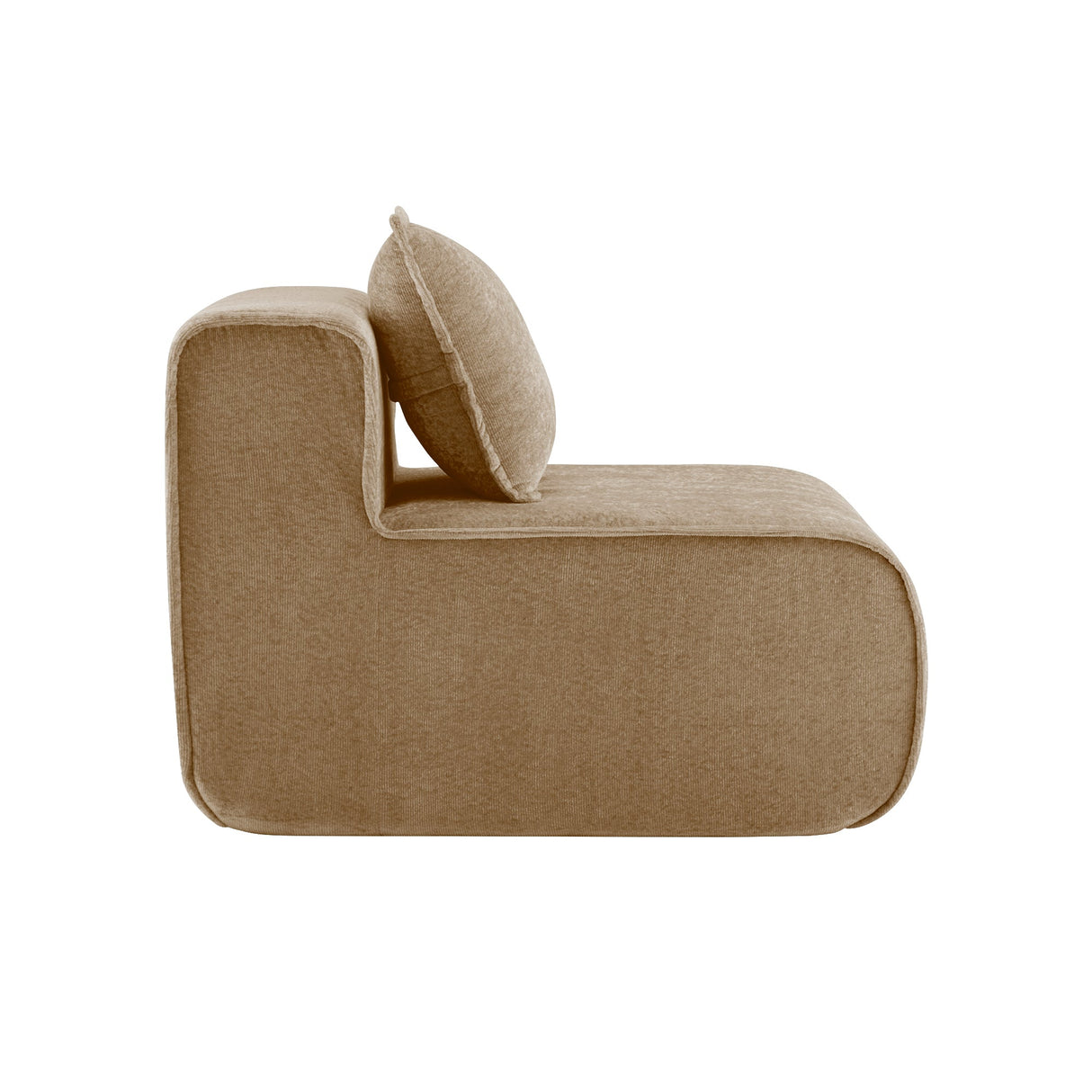 Armless Sofa Velvet