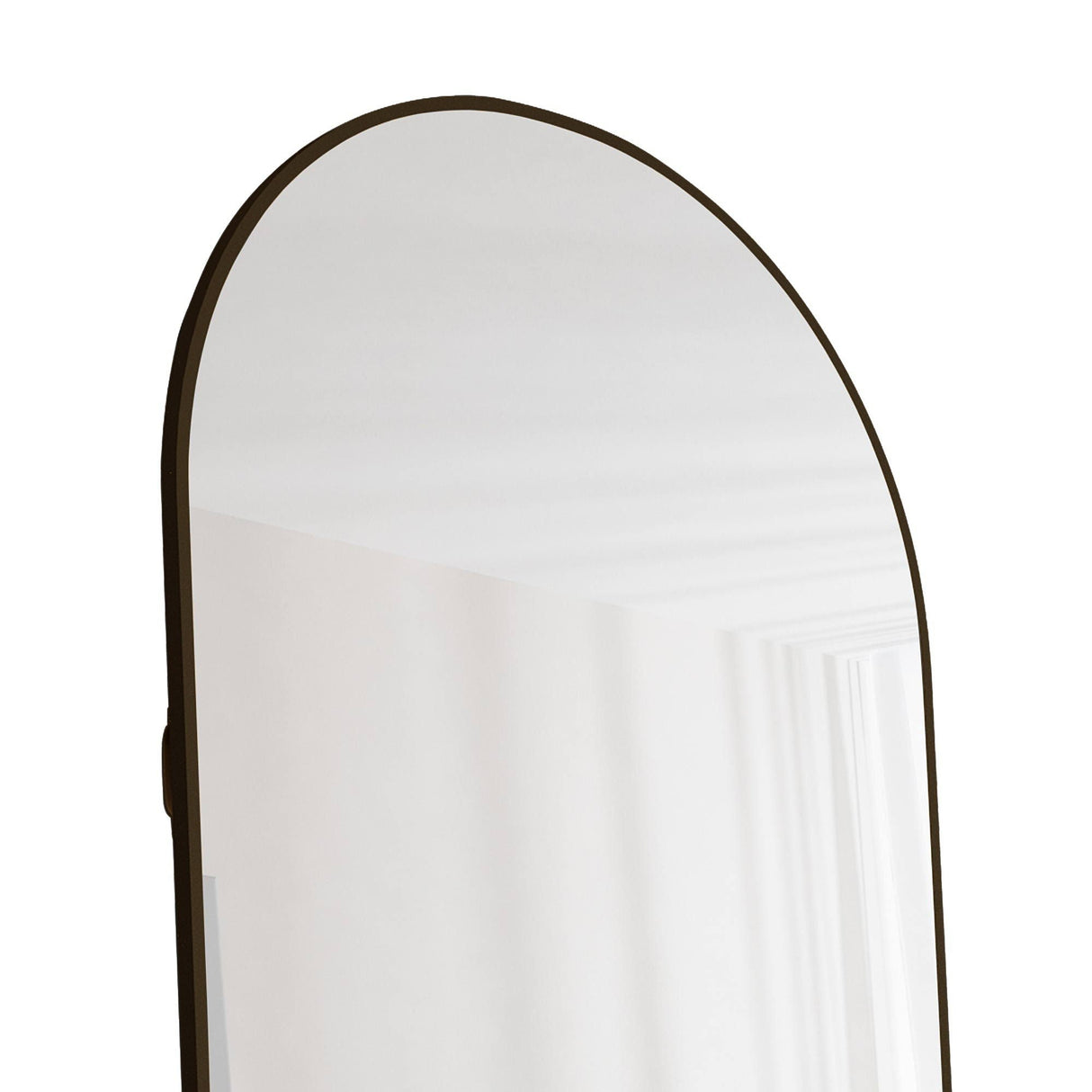 Arched Full Length Mirror With Frame For Bathroom Bedroom ing Store - Black