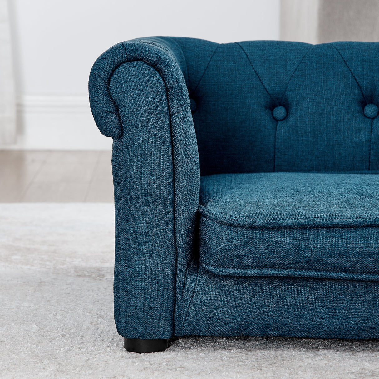 Elegant Rectangle Pet Bed Durable Elevated Dog Sofa Bed