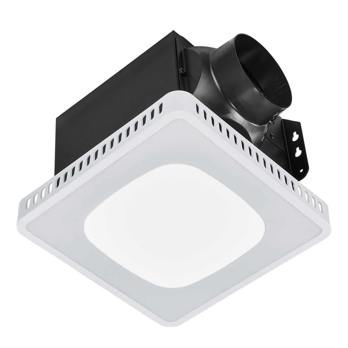 Bathroom Exhaust Fan with Seven Colors RGB Lights and Low Noise