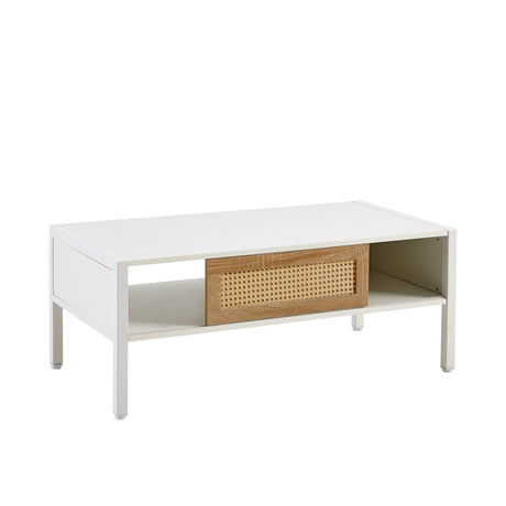 Modern-Rattan-Coffee-Table-with-Sliding-Door,-40.16-inches-Coffee-Tables