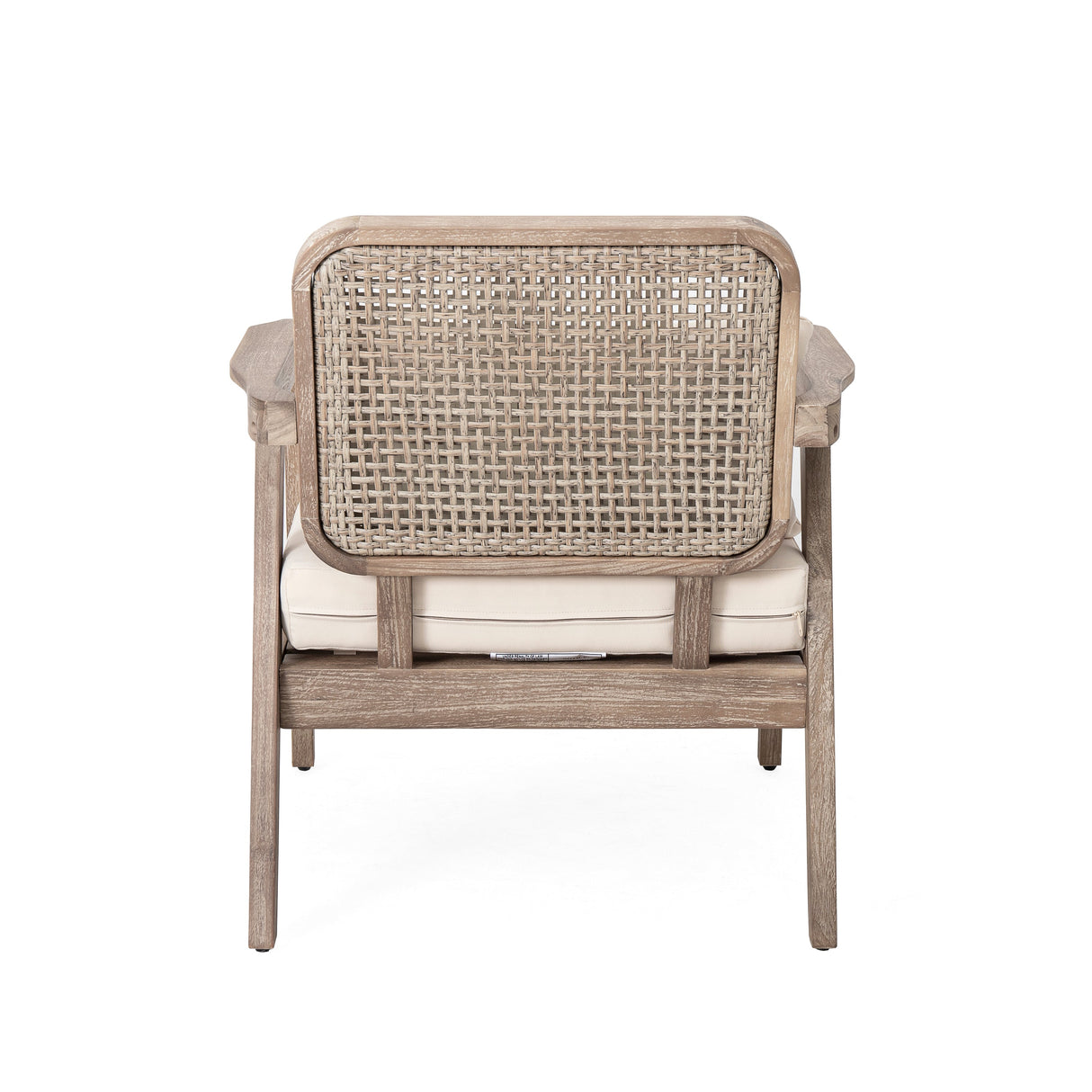 Outdoor Acacia Wood Patio Club Chair