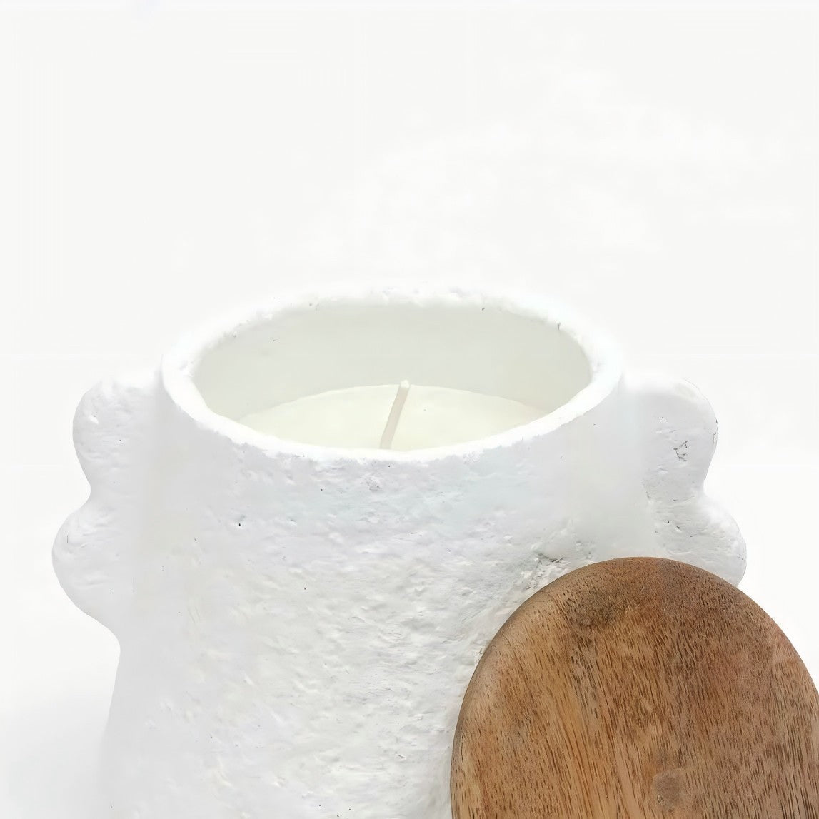 8oz Handcrafted Soy Wax Candle with Mimosa Fragrance