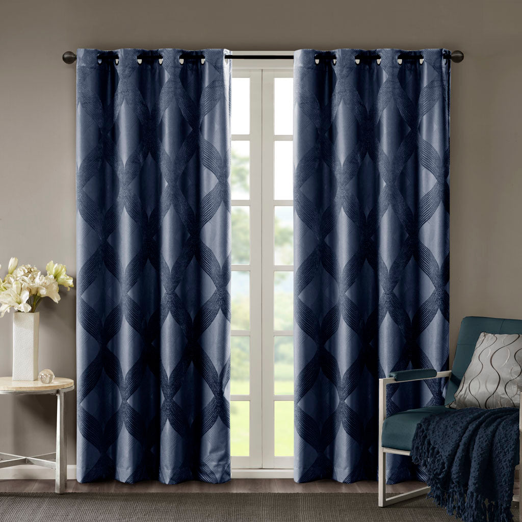 Ogee-Knitted-Jacquard-Total-Blackout-Curtain-Panel-Window-Curtains