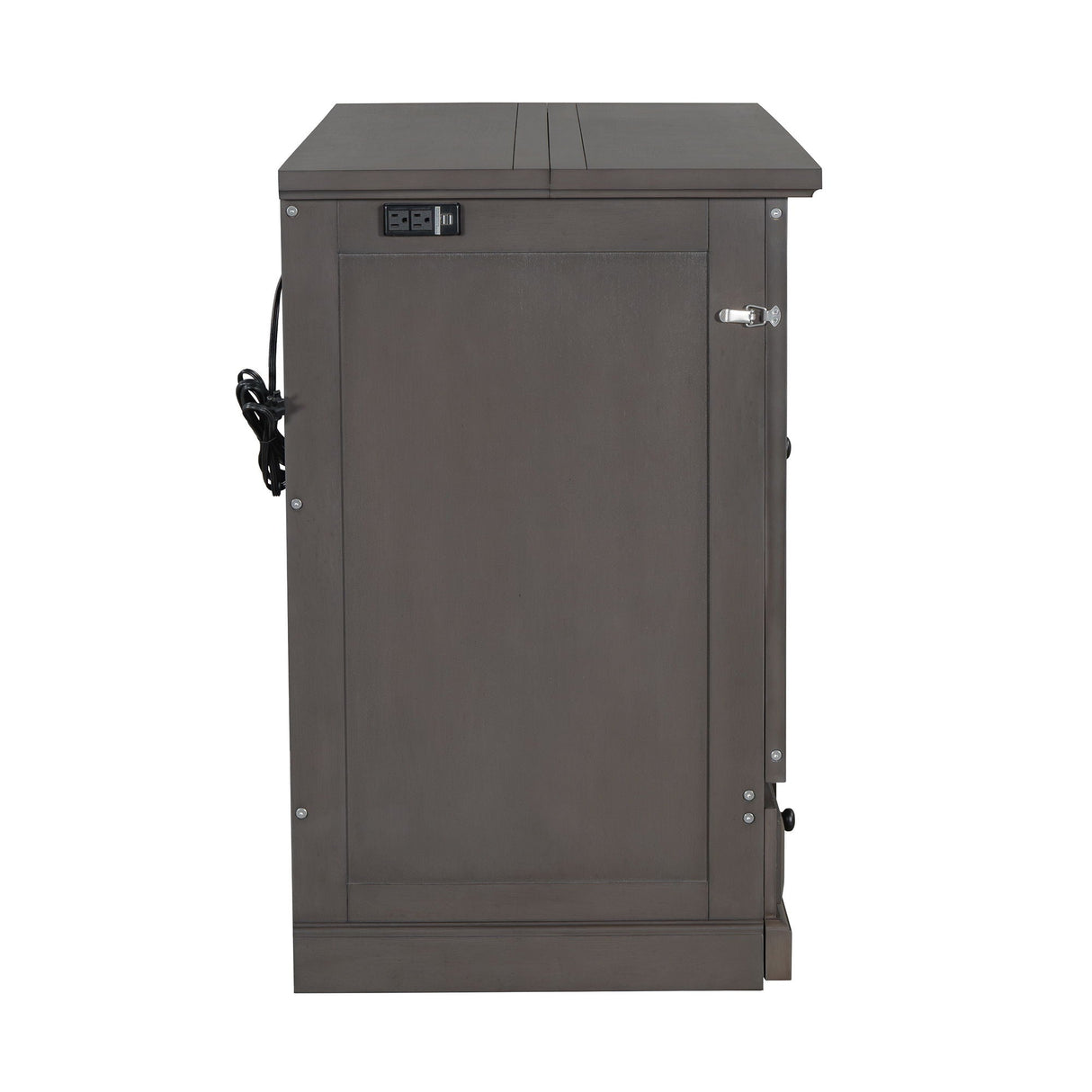 Murphy Bed Chest Cube Cabinet With Charging Station And Large Storage Drawer
