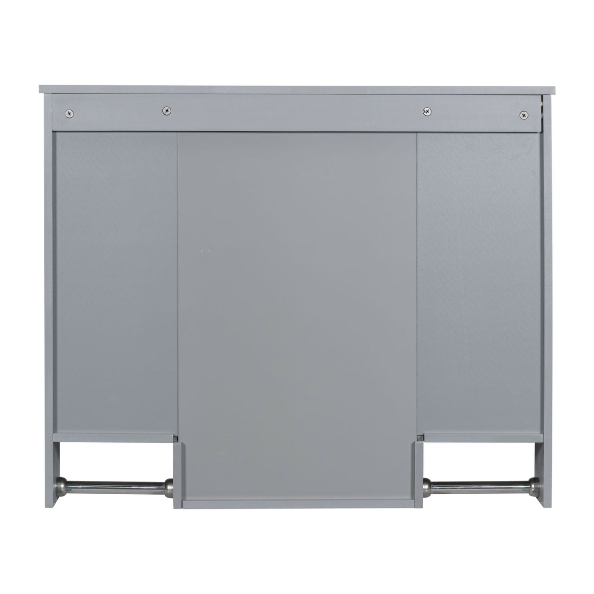 Wall Mounted Bathroom Storage Cabinet With Mirror, Medicine Cabinet With Towel Bar