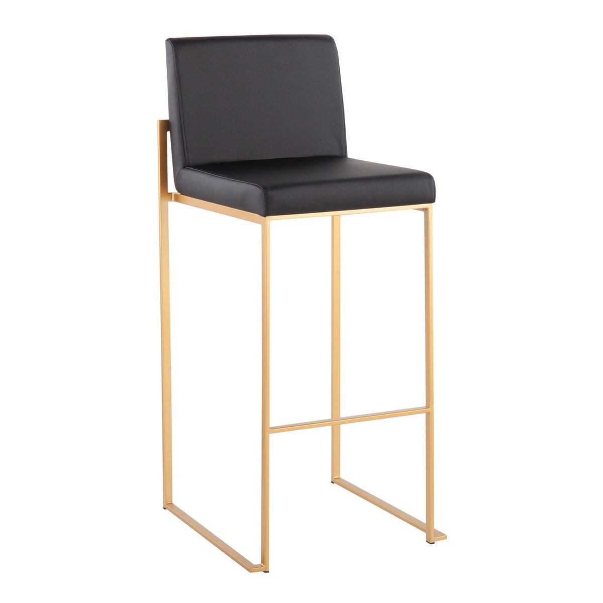 Fuji - Contemporary Design High Back Barstool