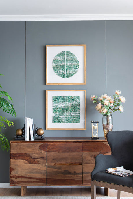 23.5'-x-23.5'-Elos-Stone-Shadow-Boxes-Wall-Art,-Set-of-2-Wall-Art