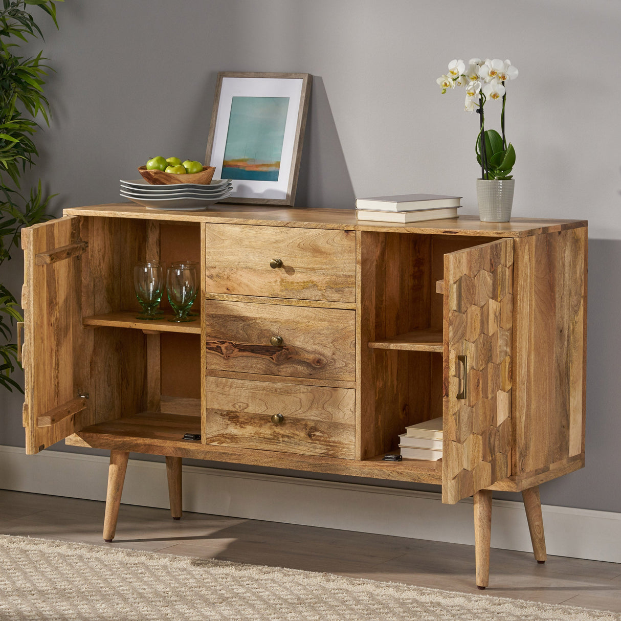 3 Drawer Sideboard