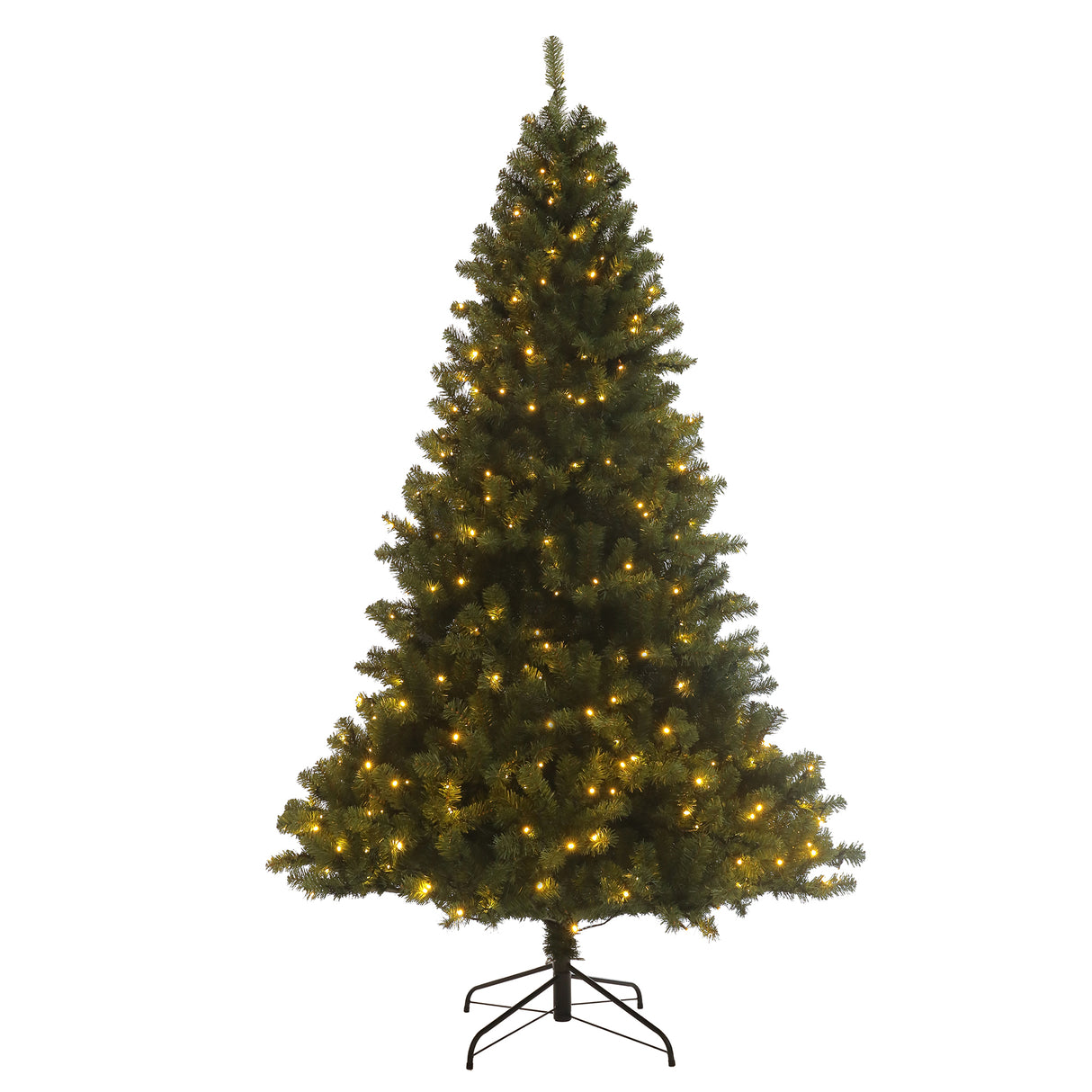 Pre-lit-Christmas-Tree-7.5ft-Artificial-Hinged-Xmas-Tree-with-400-Pre-strung-Led-Lights-Christmas-Tree