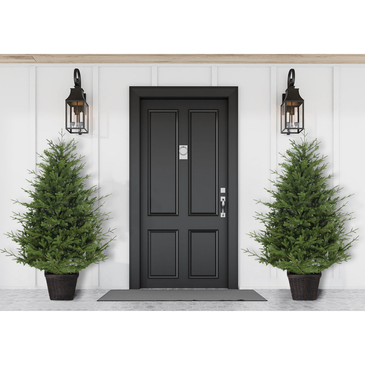 4-Ft. Adirondack Potted Christmas Tree