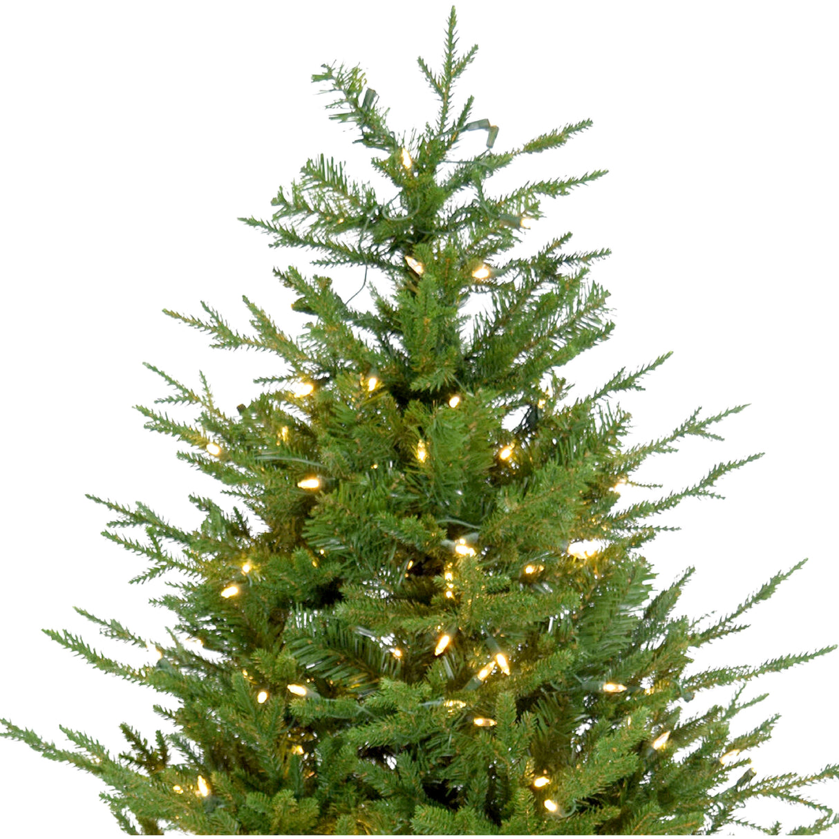Fraser Hill Farm 5-Ft Adirondack Pre-Lit Potted Christmas Tree Decor with Warm White LED Lights