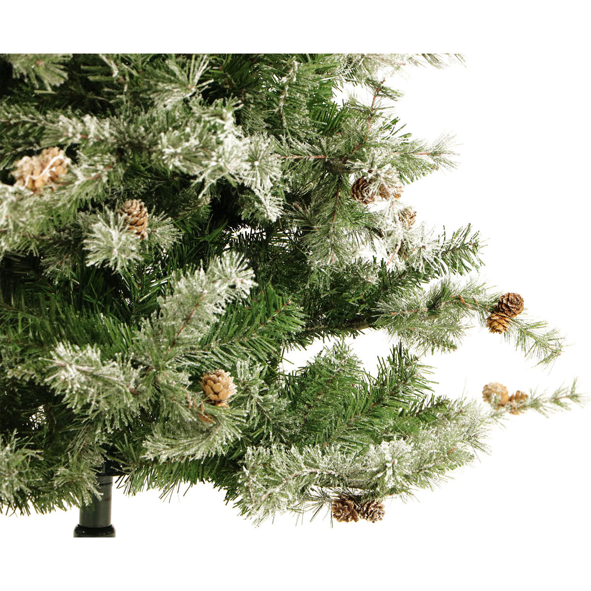 7.5-Ft. Buffalo Fir Slim Artificial Christmas Tree with Warm White LED Lights