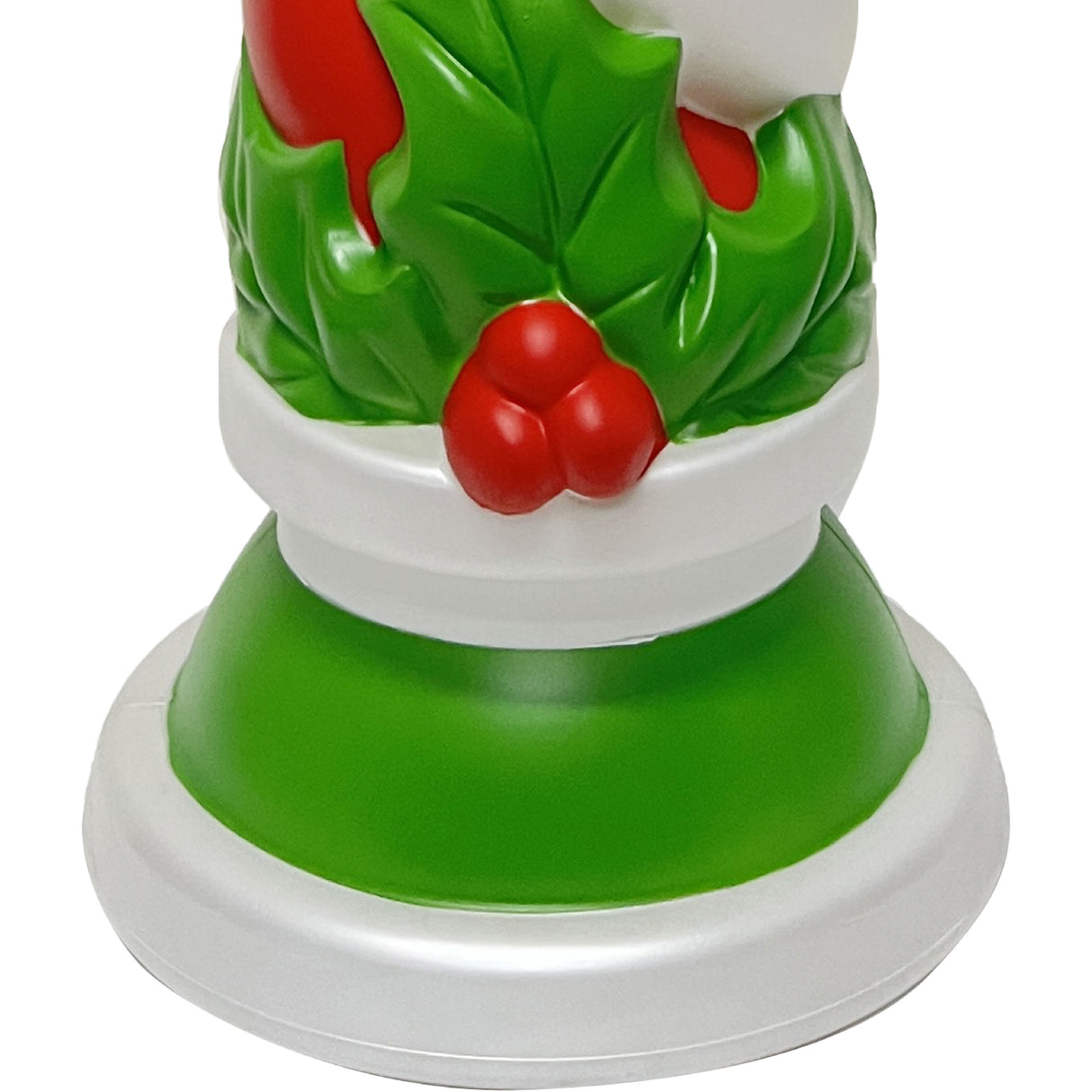 Fraser Hill Farm 40" Candle with Holly Christmas Blow Mold