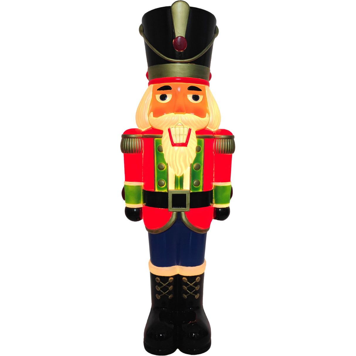 Fraser Hill Farm 40" Nutcracker Soldier Christmas Blow Mold
