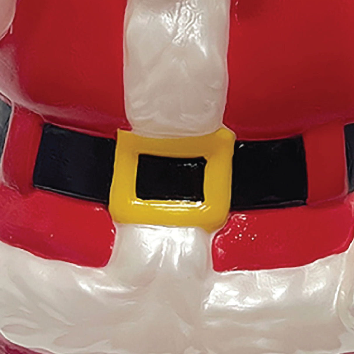 Fraser Hill Farm 33" Santa Holding List Christmas Blow Mold