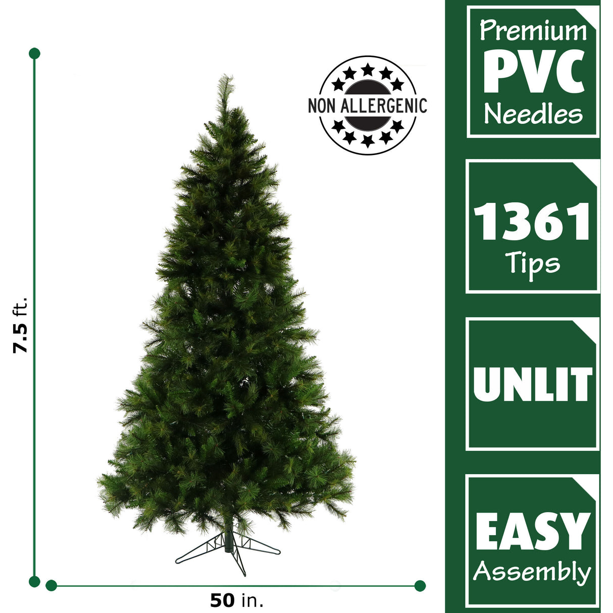 7.5-Ft. Canyon Pine Christmas Tree