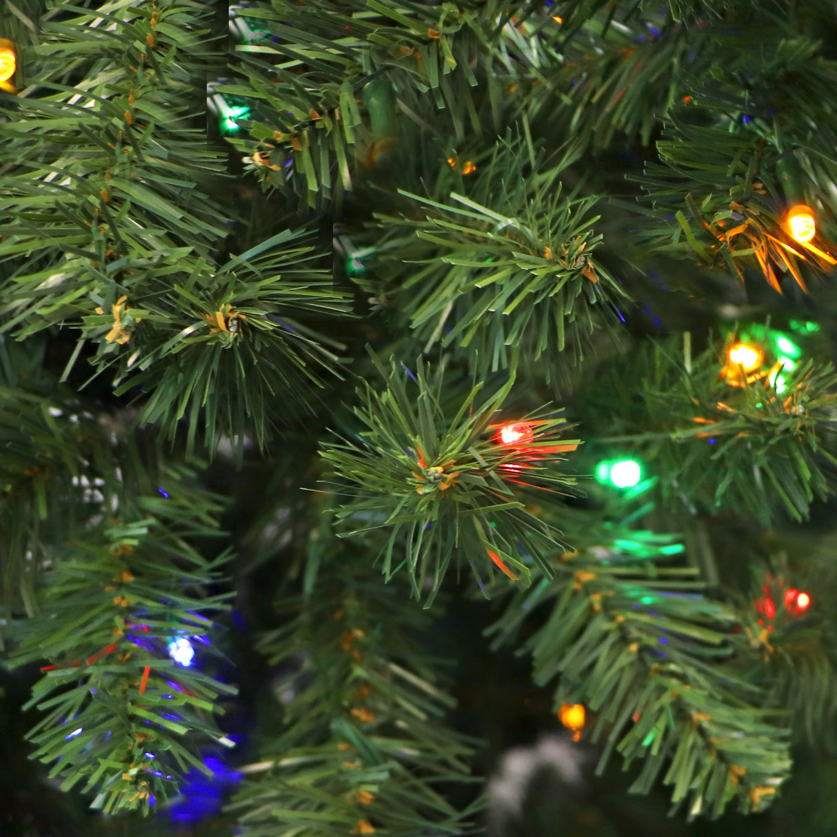 7.5-ft. Noel Pine Artificial Christmas Tree with Dual Multicolor & Warm White Color Changing 5MM LED Lights