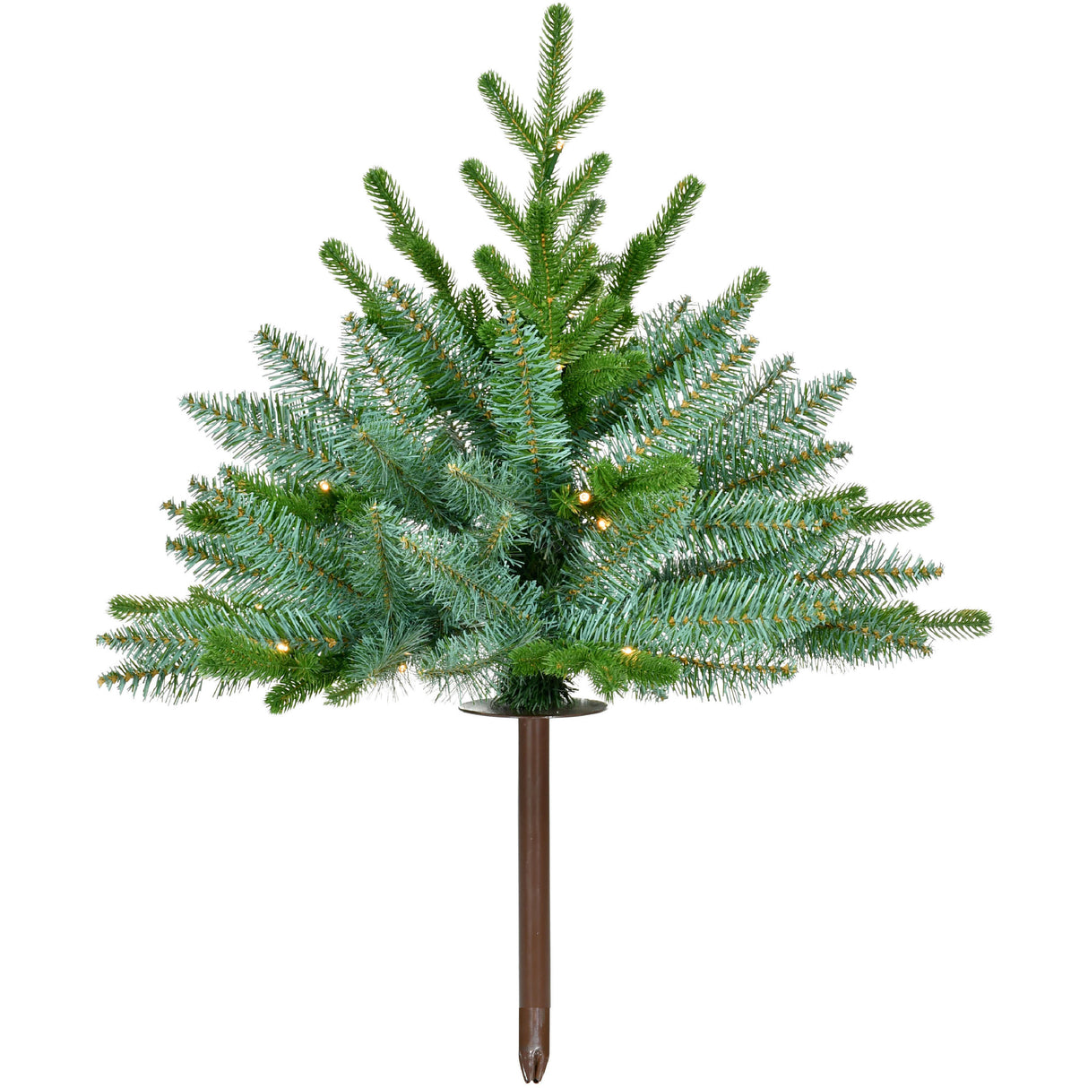 Set of 3 Prelit 18-in. Artificial Sidewalk Trees with Warm White LED Lights