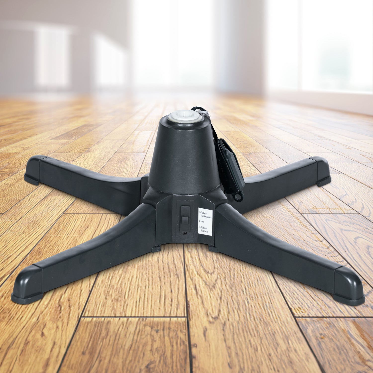 26-In. 360-Degree Rotating Tree Stand for Up to 7.5' Artificial Christmas Trees