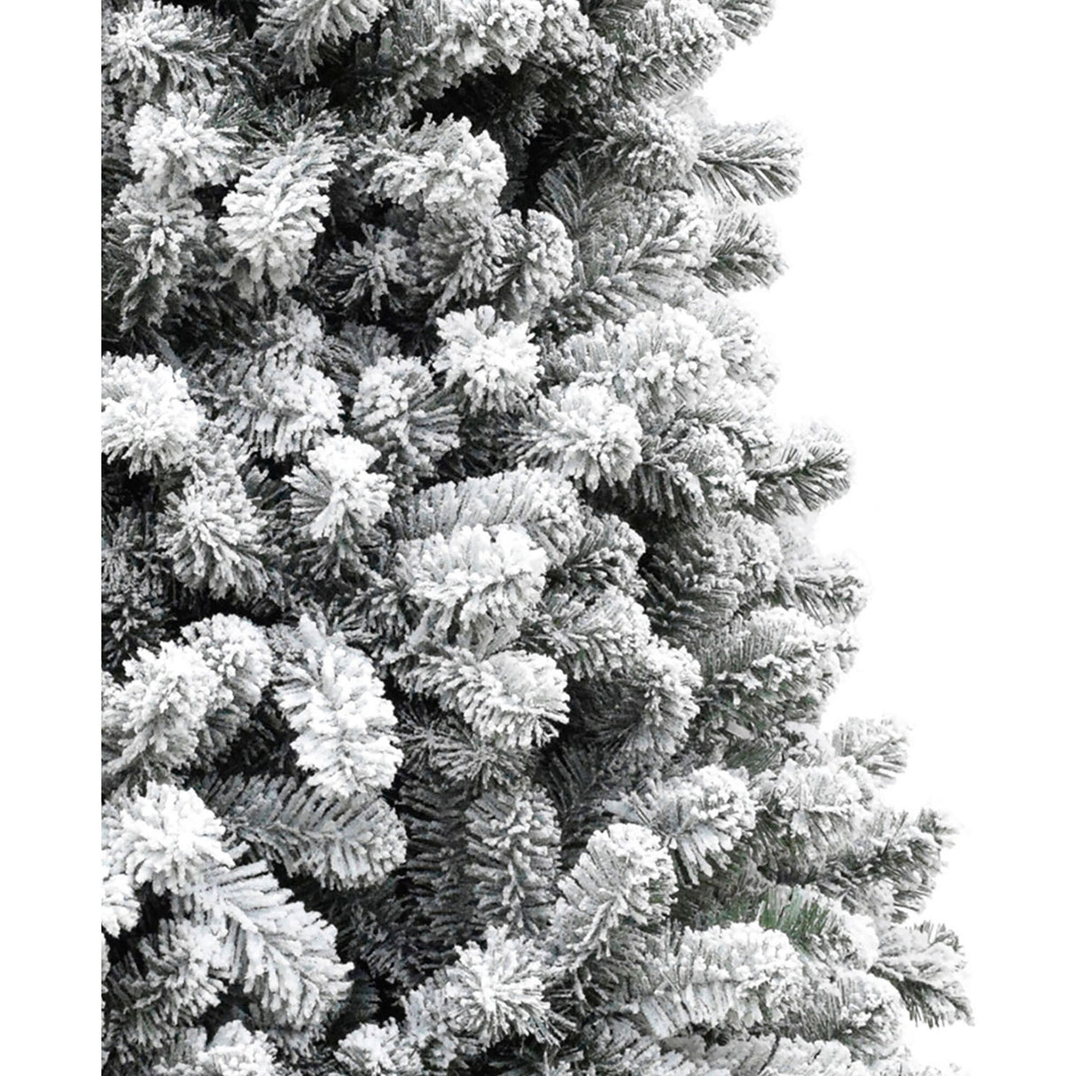 6.5-Ft. Flocked Silverton Fir Christmas Tree