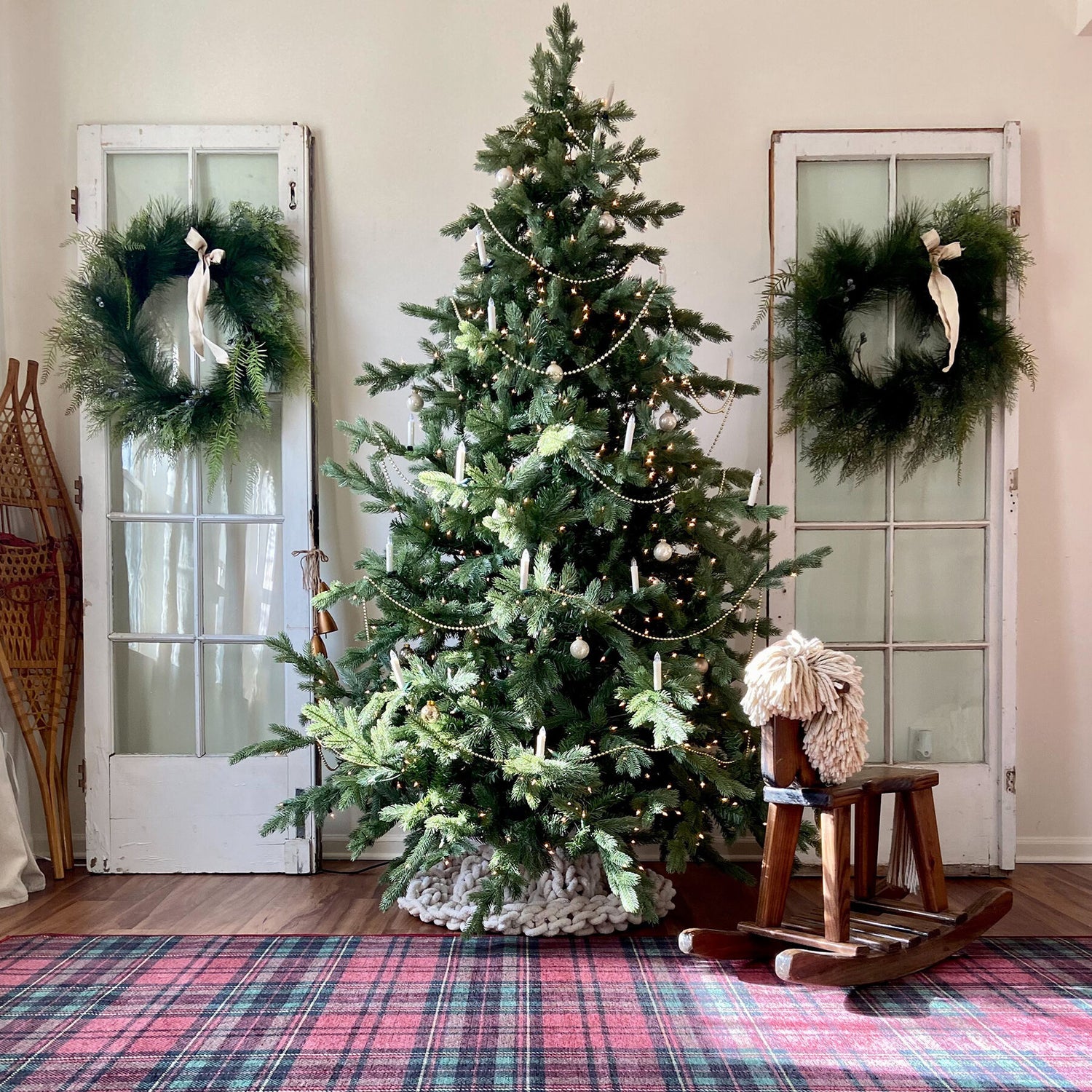7.5-Ft. Woodside Pine Christmas Tree