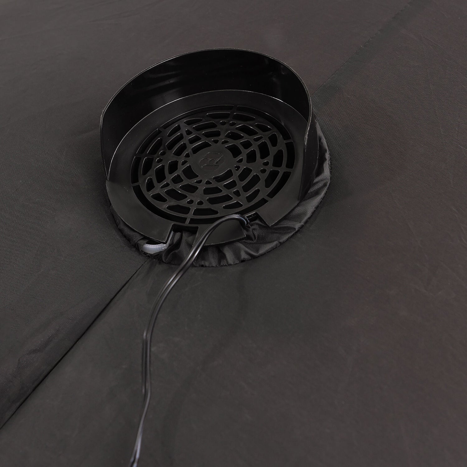 12-Ft. Tall African American Santa Claus, Outdoor Blow-Up Christmas Inflatable with Lights and Storage Bag