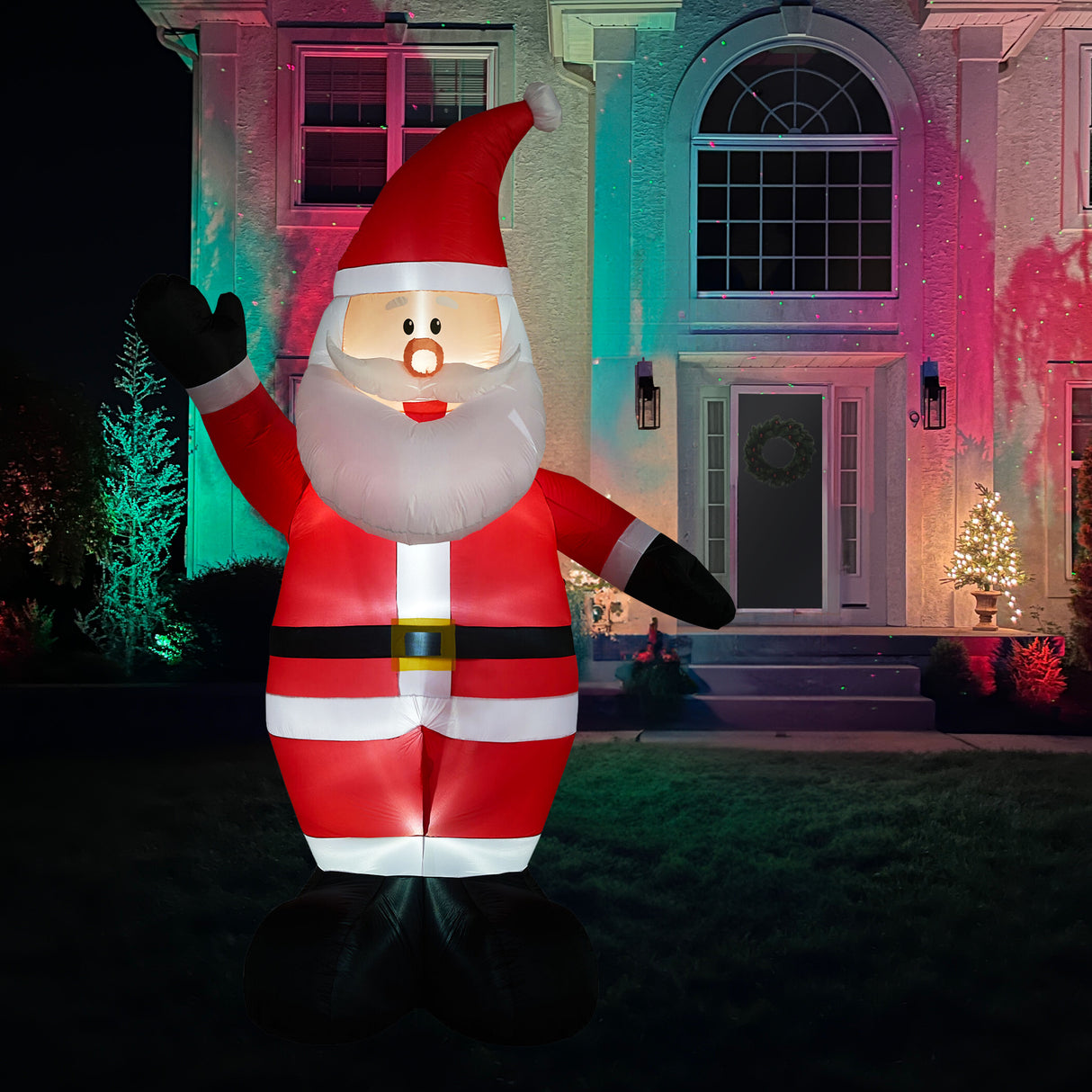 12-Ft. Tall Santa Claus Inflatable