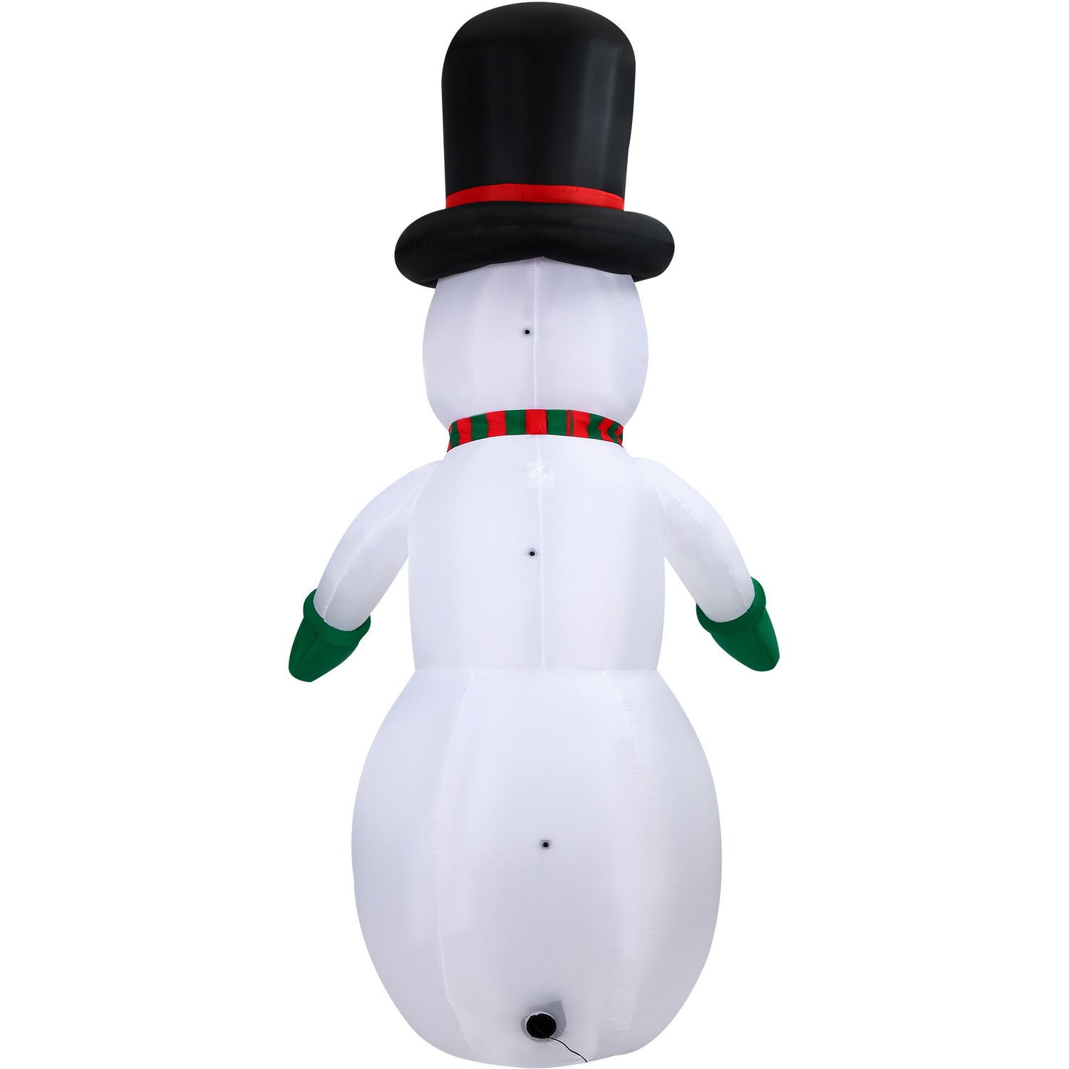 10-Ft. Pre-Lit Inflatable Snowman