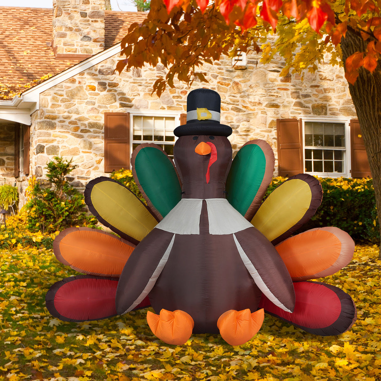 8-Ft.-Wide-Turkey-Blow-Up-Inflatable-w/-Lights,-Festive-Party-Decor-for-Thanksgiving,-Harvest-Celebrations,-and-Friendsgiving-Christmas