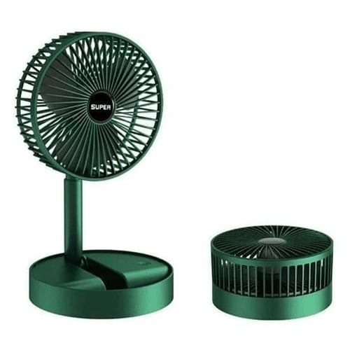 Portable Foldable Fan USB Rechargeable 4-Speed 180° Rotation